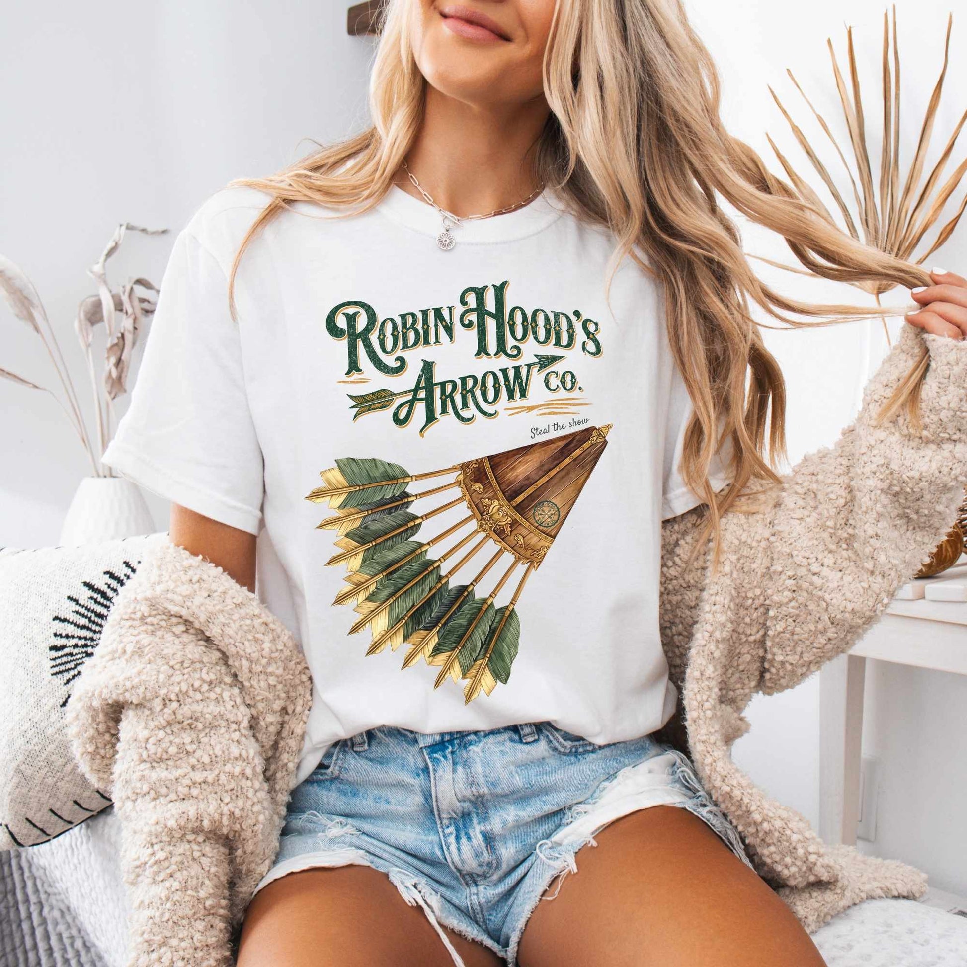 T-Shirt White / S Robin Hood's Arrow Co. Shirt The Mystic Eden