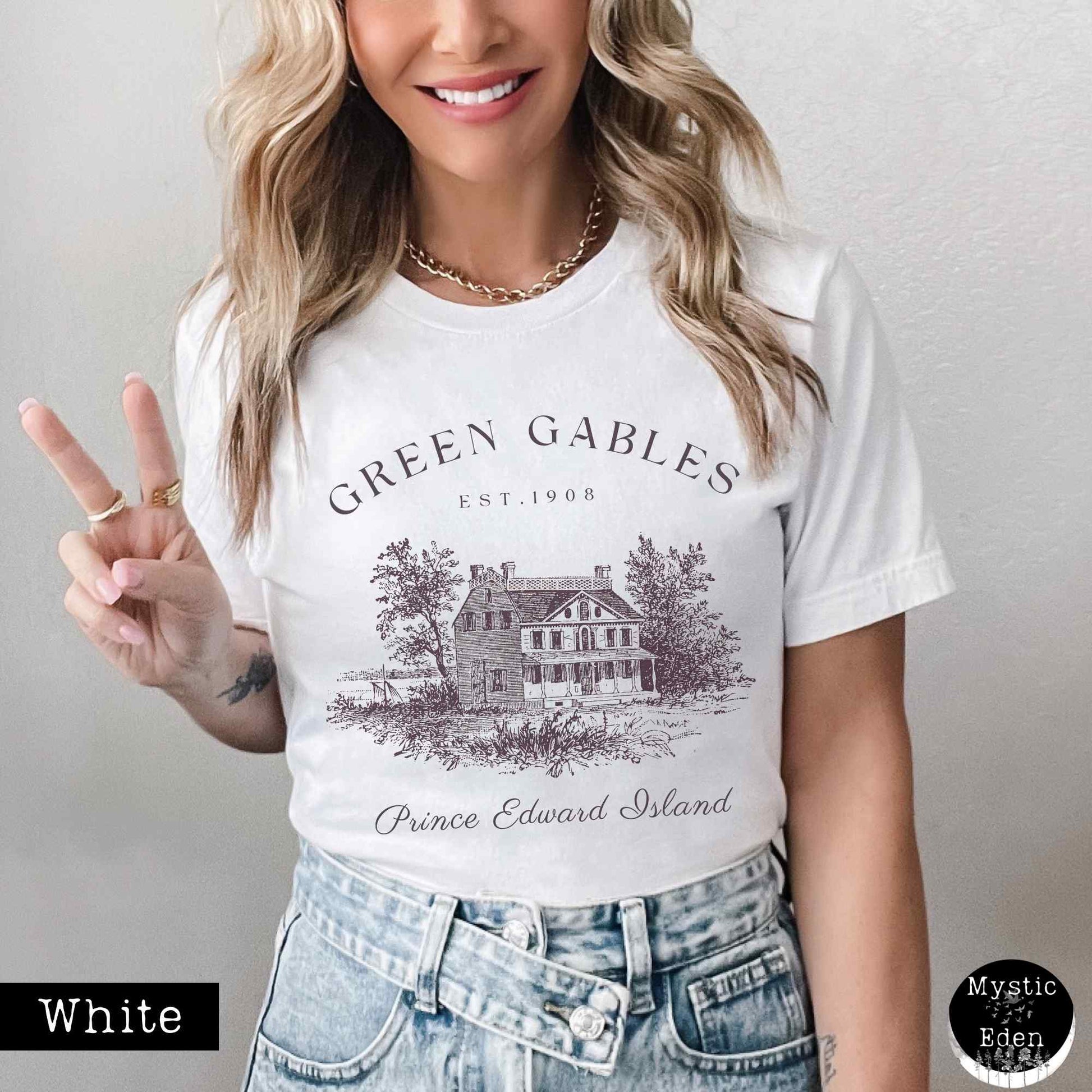 T-Shirt White / XS Anne of Green Gables Shirt The Mystic Eden