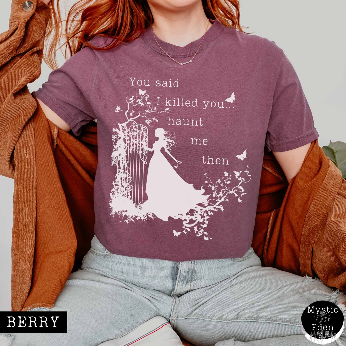 T-Shirt Wuthering Heights Emily Bronte Halloween Shirt The Mystic Eden