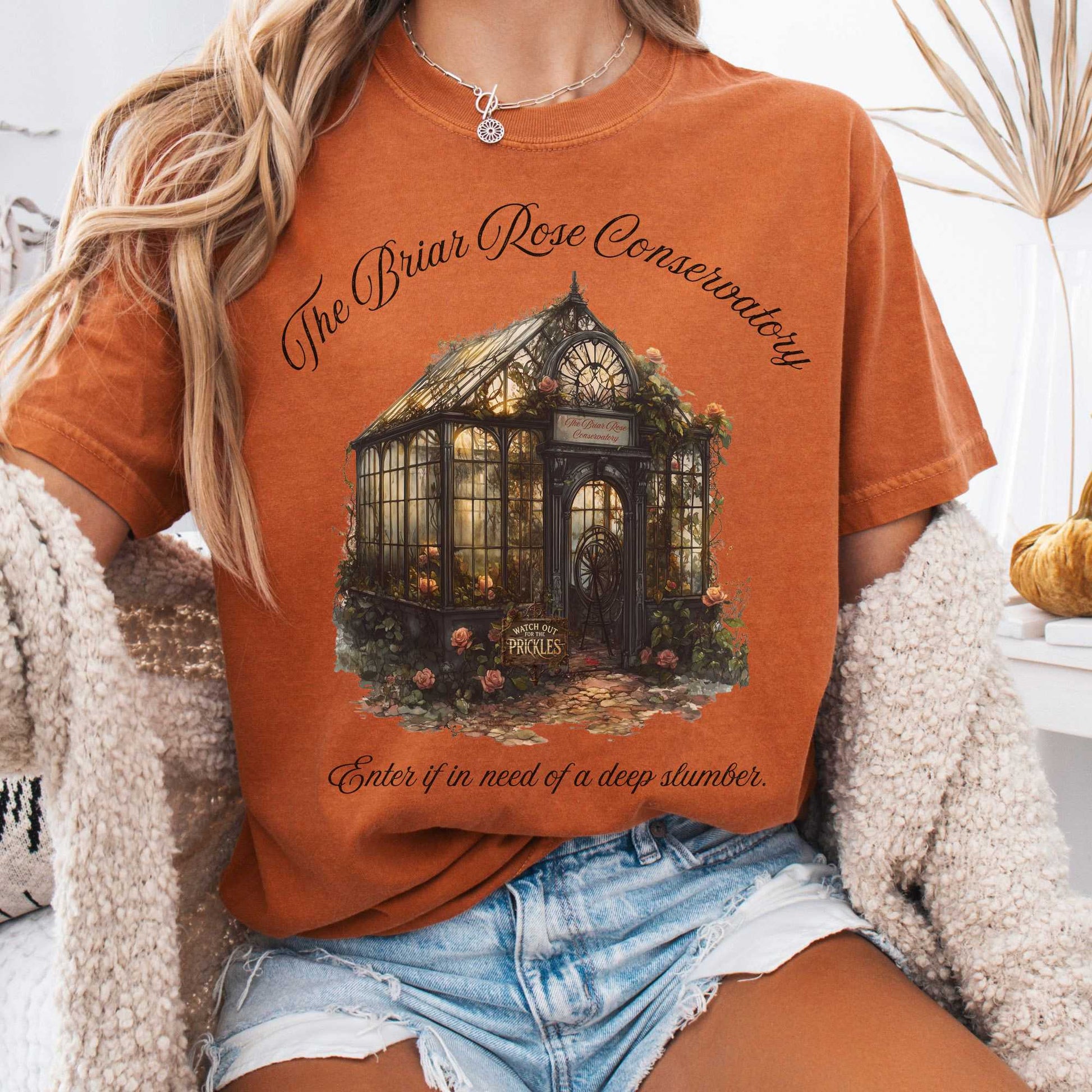 T-Shirt Yam / S The Briar Rose Conservatory Fairytale Shirt The Mystic Eden