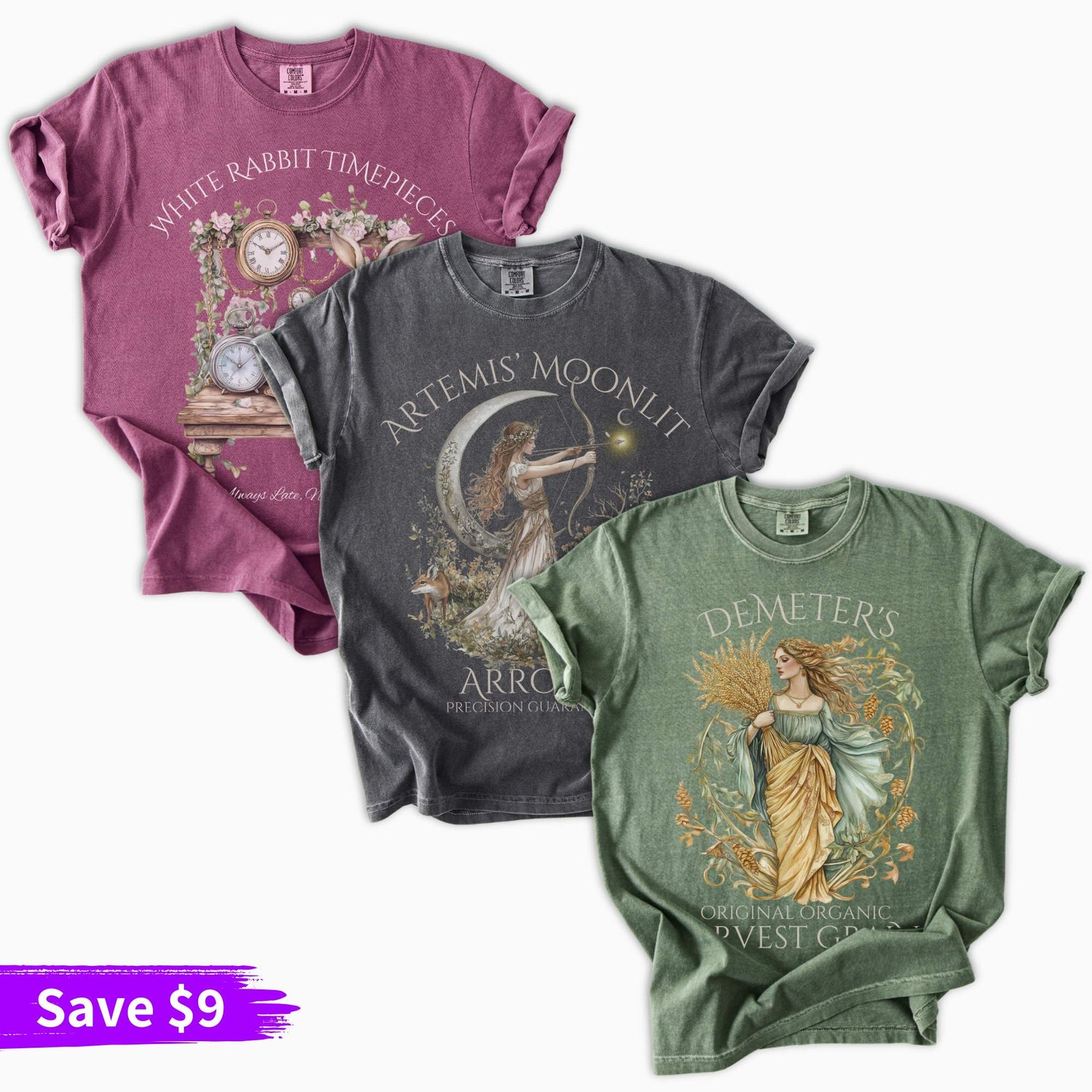 Build a Bundle of 3 or more Tees & SAVE $9