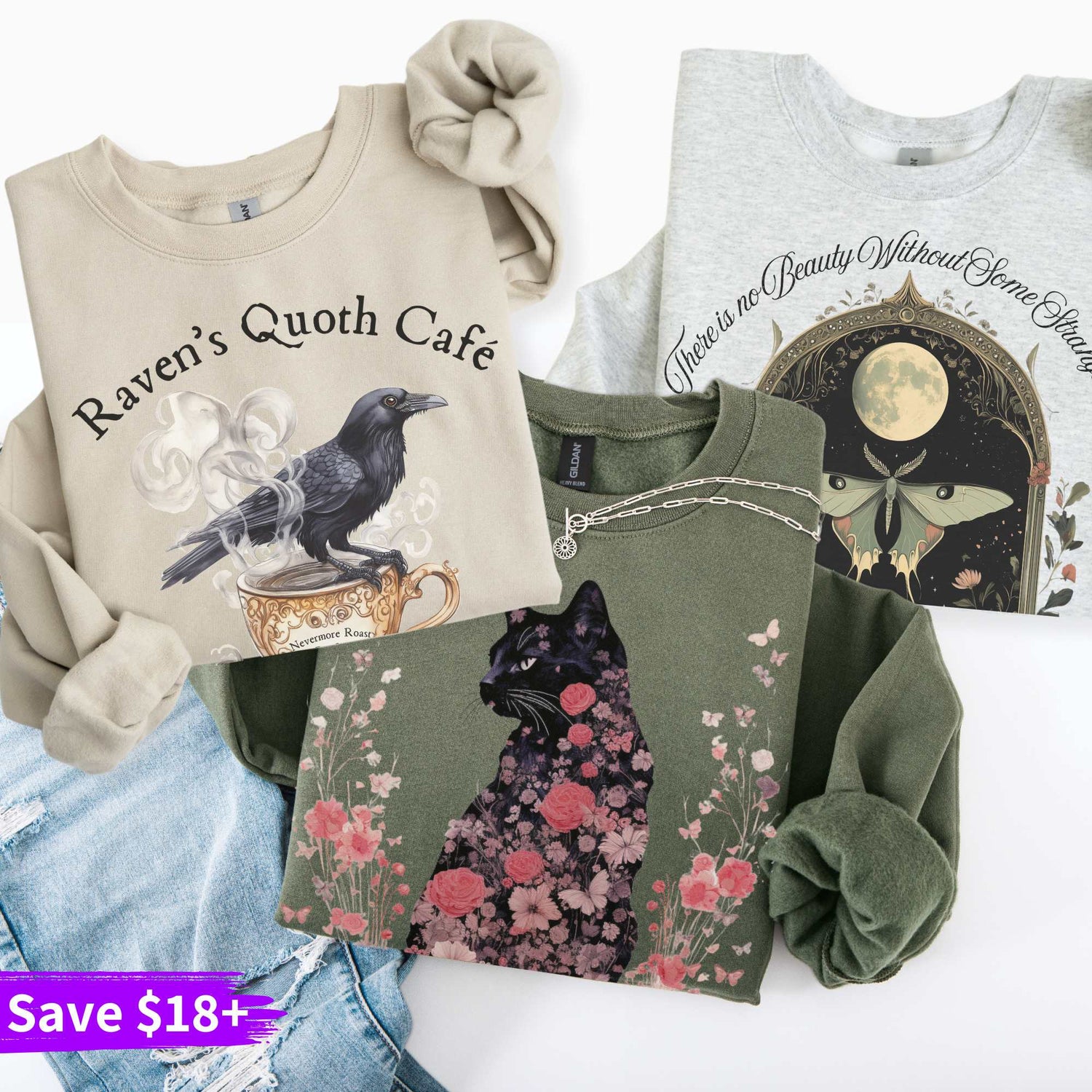 Build a Bundle of 3 Sweatshirts and SAVE $18