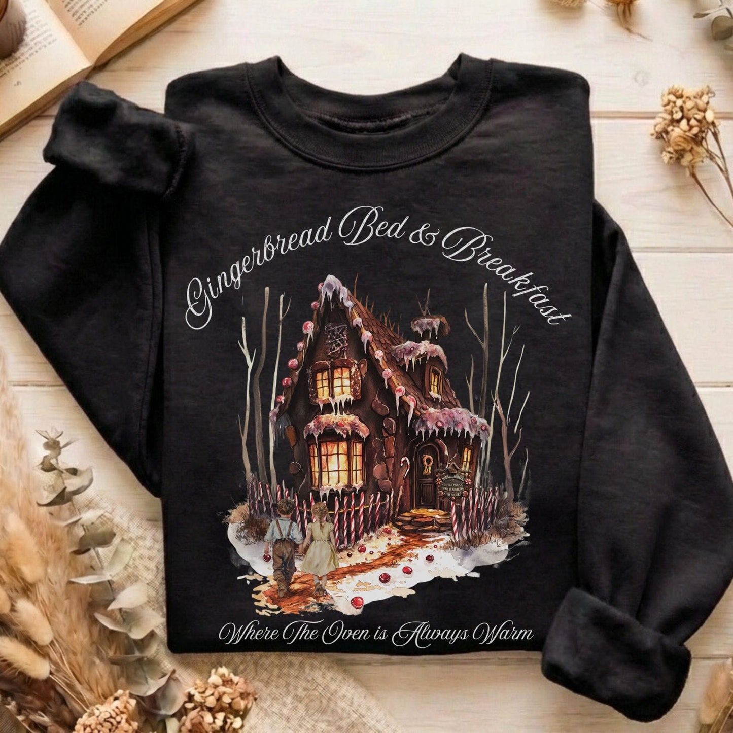 Sweatshirt Black / S Design 178 Sweatshirt The Mystic Eden