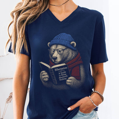V-neck Navy / S Design 301 V-Neck The Mystic Eden