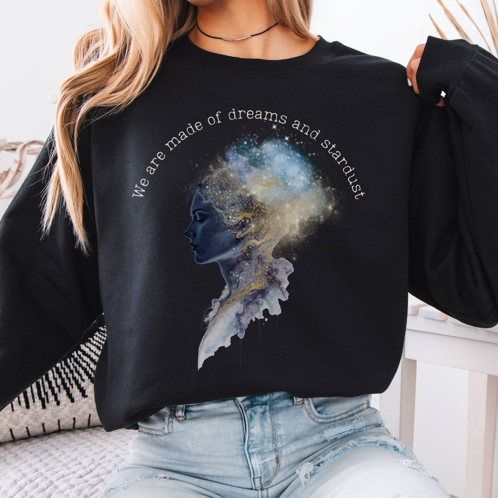 Sweatshirt Design 248 Crewneck Sweatshirt The Mystic Eden
