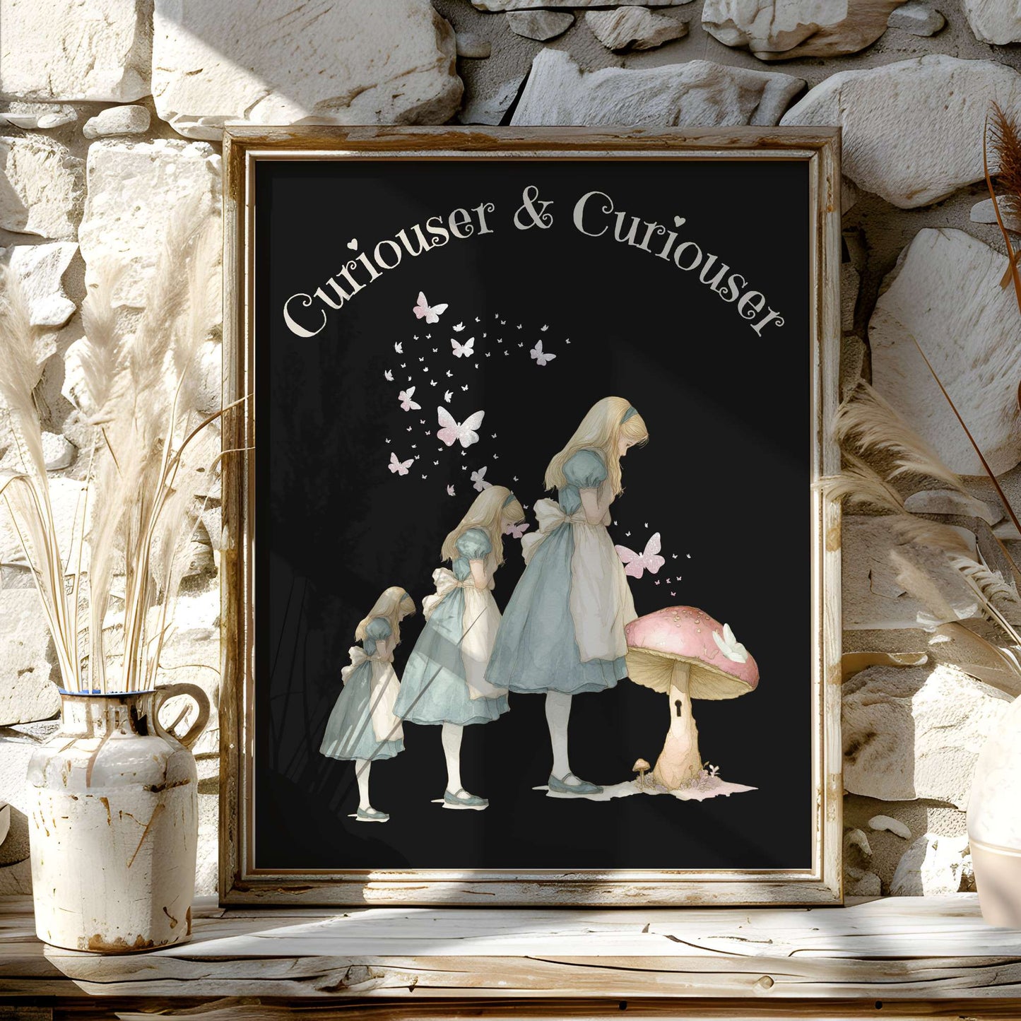 Poster 11″ x 14″ / Matte Design 257A - Art Print The Mystic Eden