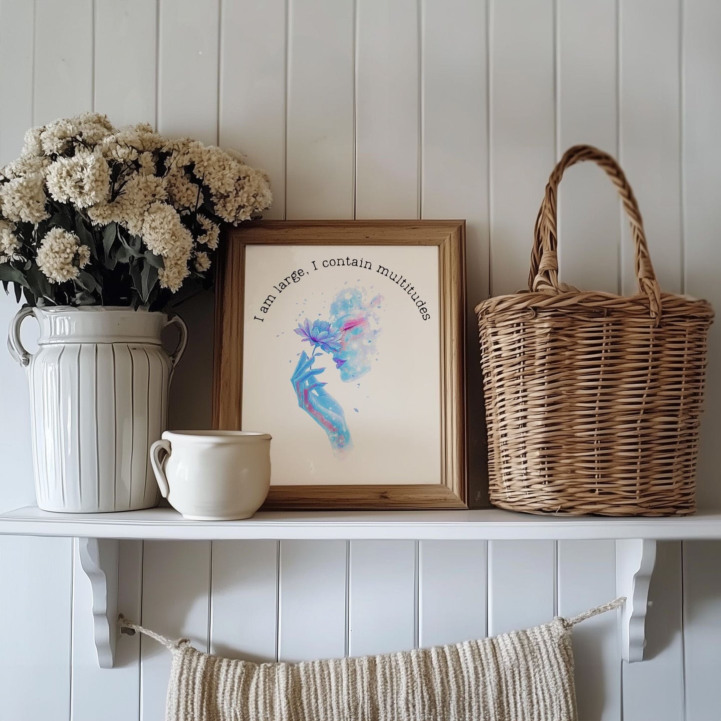 Art Prints 11″ x 14″ / Matte Design 251B - Art Print The Mystic Eden
