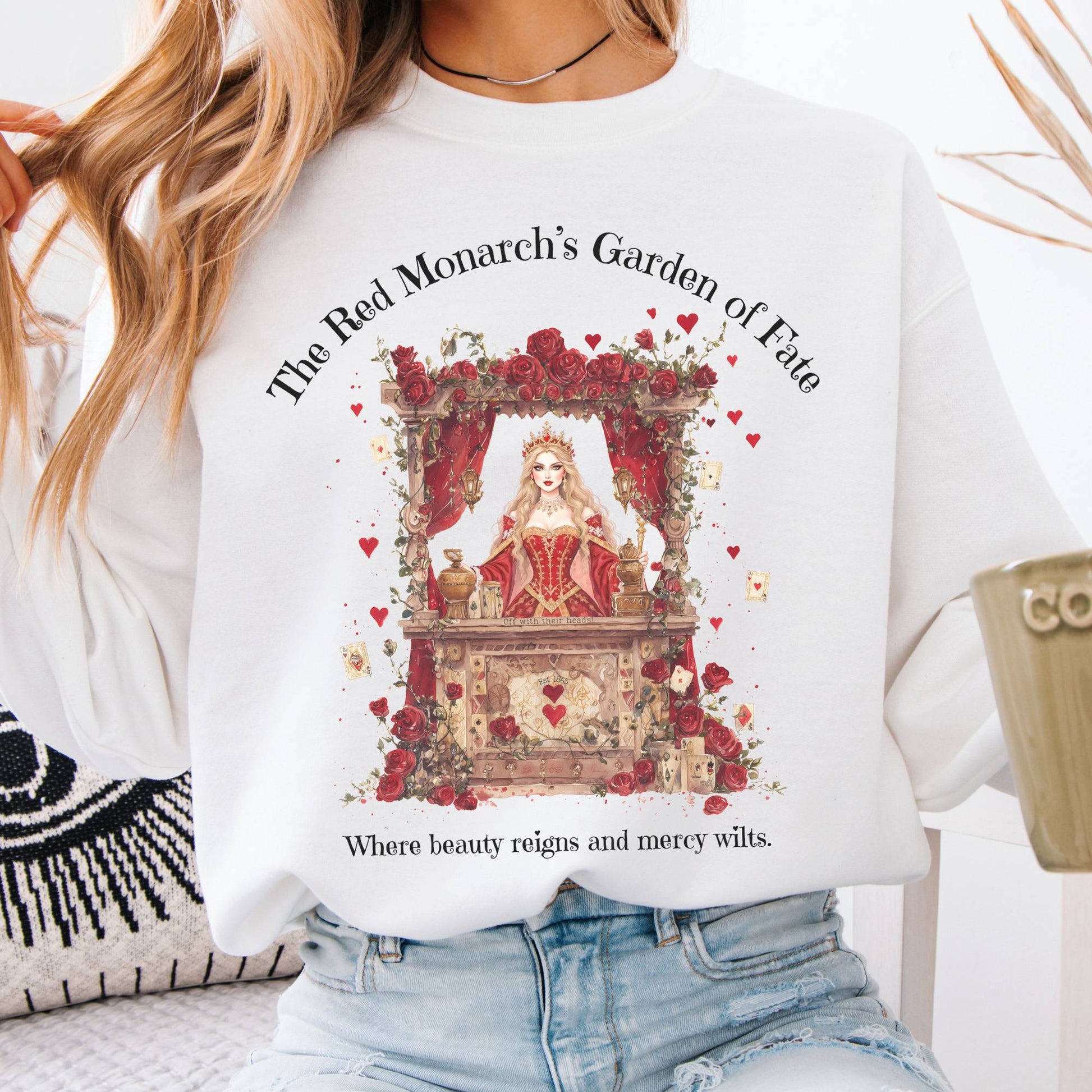 Sweatshirt Design 258 Crewneck Sweatshirt The Mystic Eden