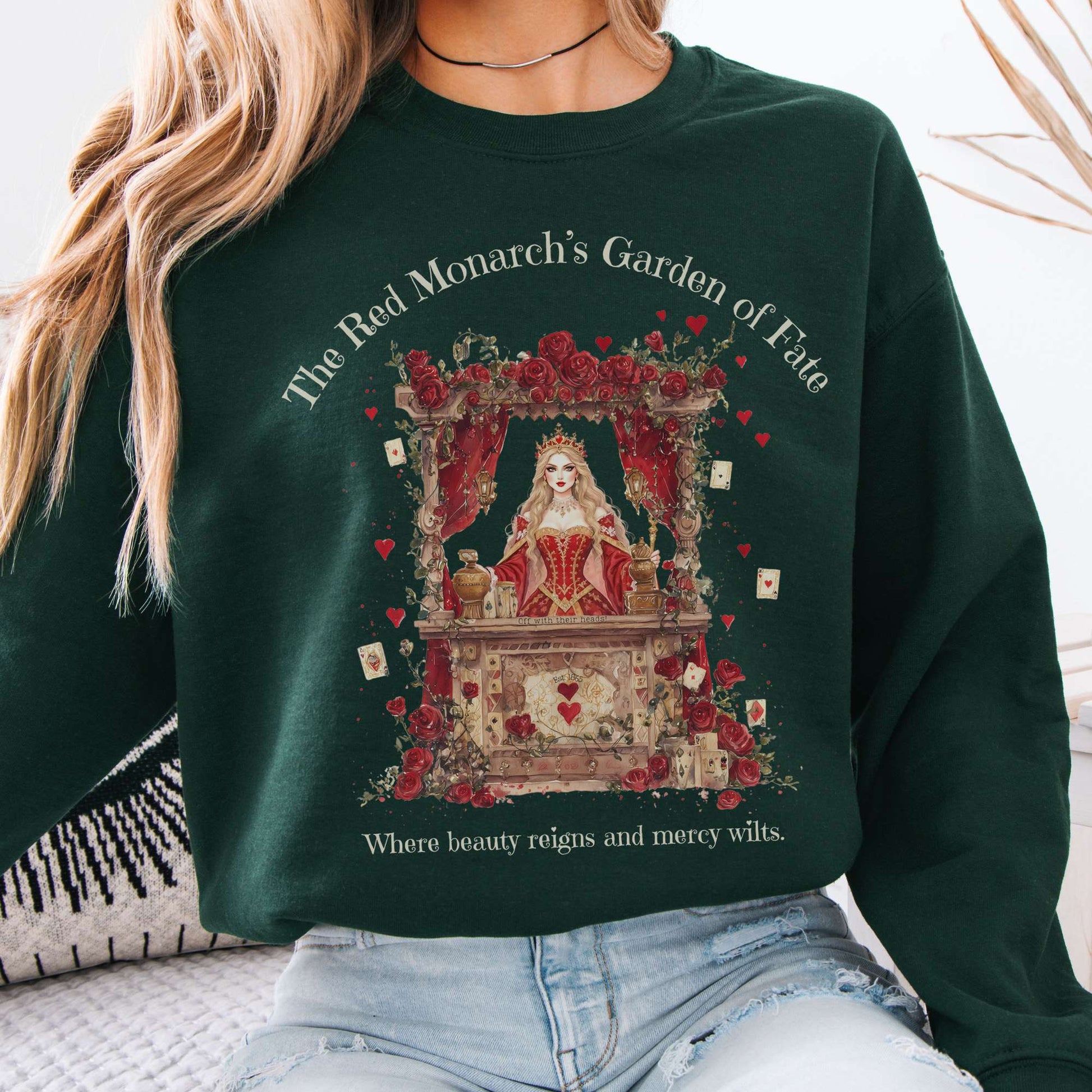 Sweatshirt Design 258 Crewneck Sweatshirt The Mystic Eden