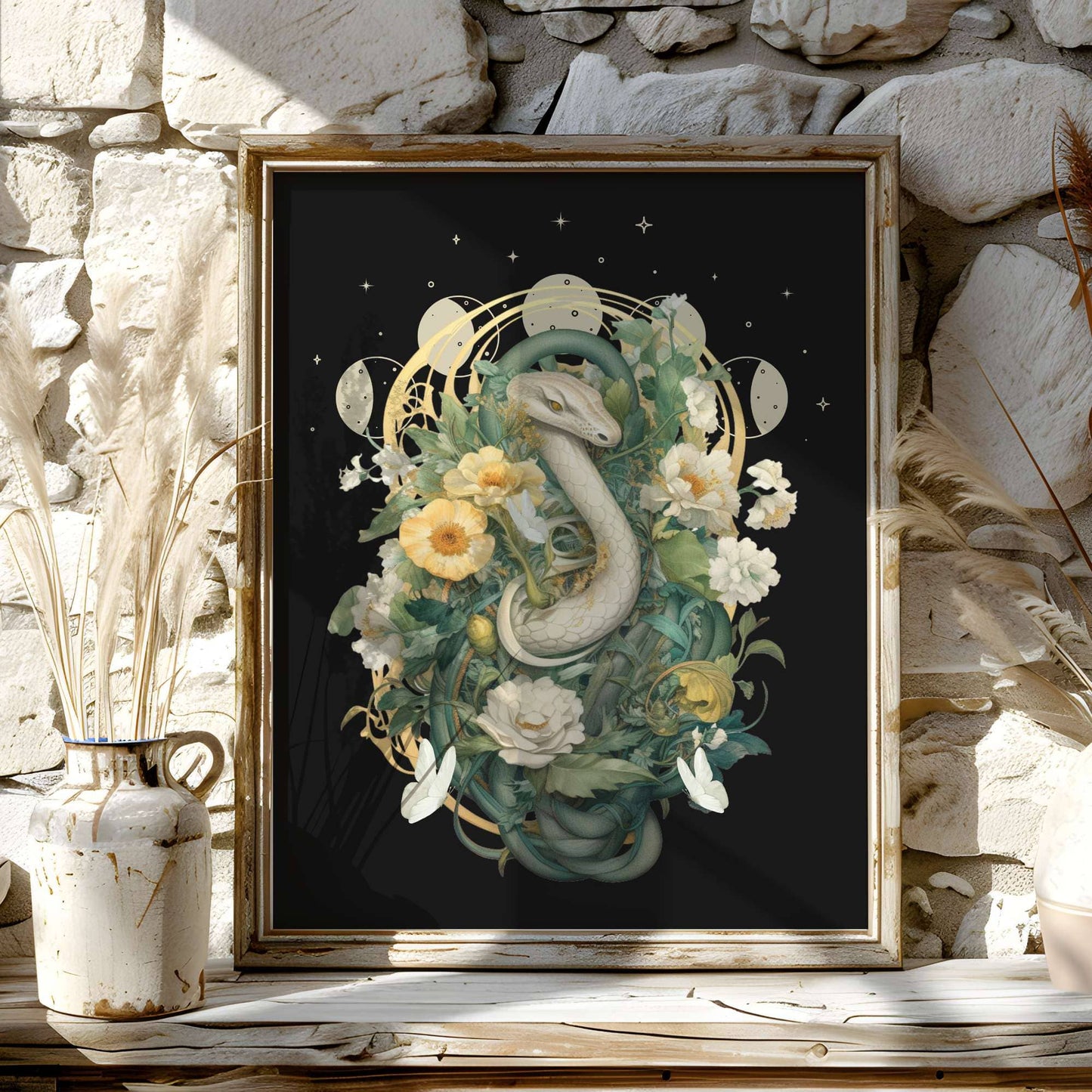 Poster 11″ x 14″ / Matte Design 45A - Art Print The Mystic Eden