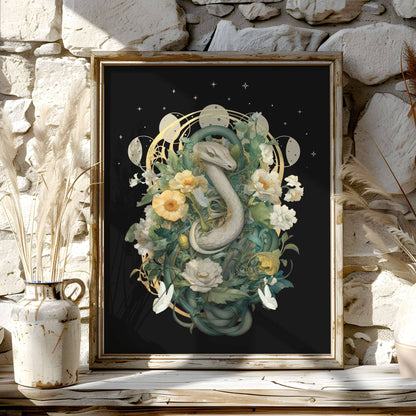 Poster 11″ x 14″ / Matte Design 45A - Art Print The Mystic Eden