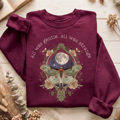 Sweatshirt Maroon / S Design 267 Crewneck Sweatshirt The Mystic Eden