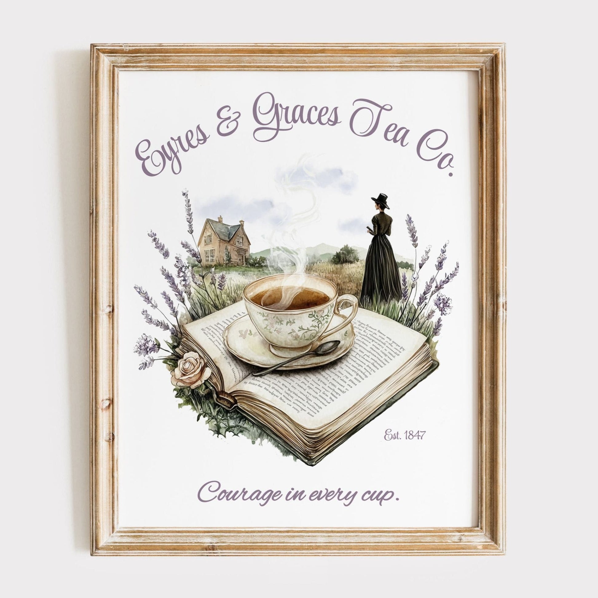 Poster 11″ x 14″ / Matte Design 116A - Art Print The Mystic Eden