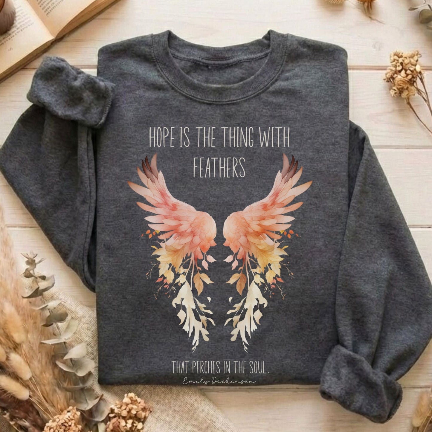 Sweatshirt Dark Heather / S Design 222 Sweatshirt The Mystic Eden