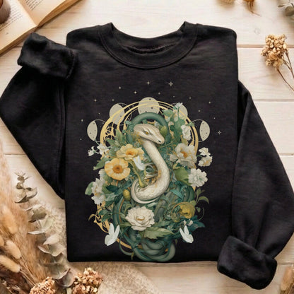 Sweatshirt Black / S Design 45 Sweatshirt The Mystic Eden
