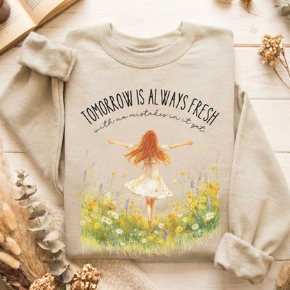 Sweatshirt Sand / S Design 172 Sweatshirt The Mystic Eden