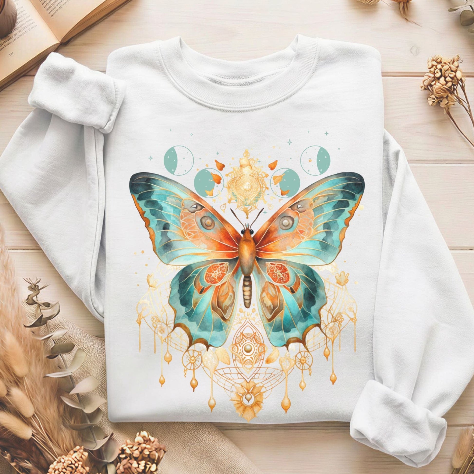 Sweatshirt White / S Design 46 Sweatshirt The Mystic Eden