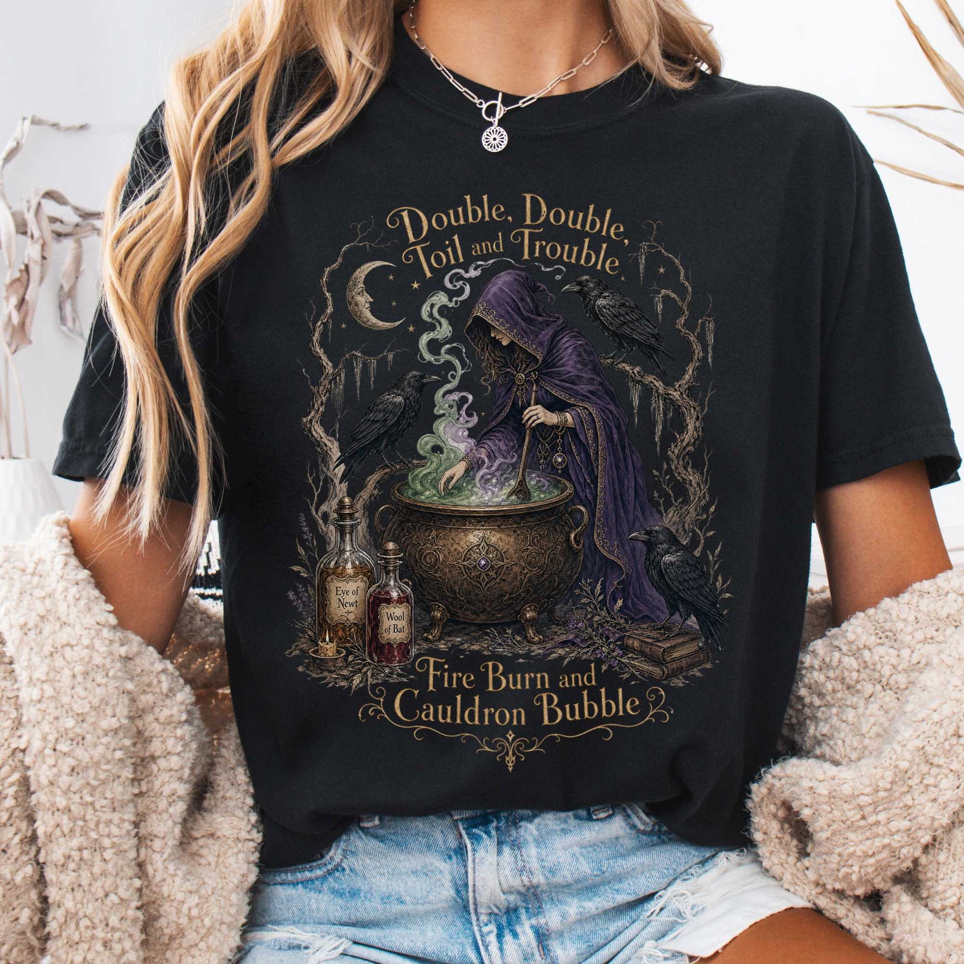 T-Shirt Black / S Design 336 T-Shirt The Mystic Eden
