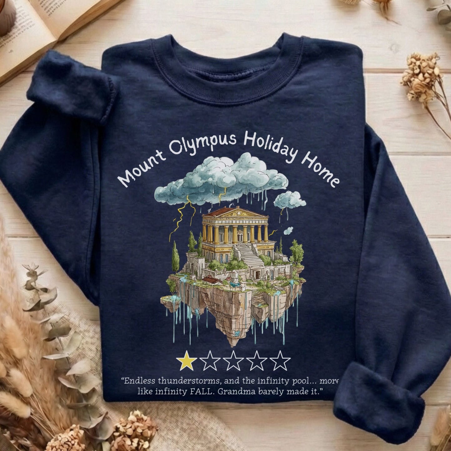 Sweatshirt Navy / S Design 104 Sweatshirt The Mystic Eden