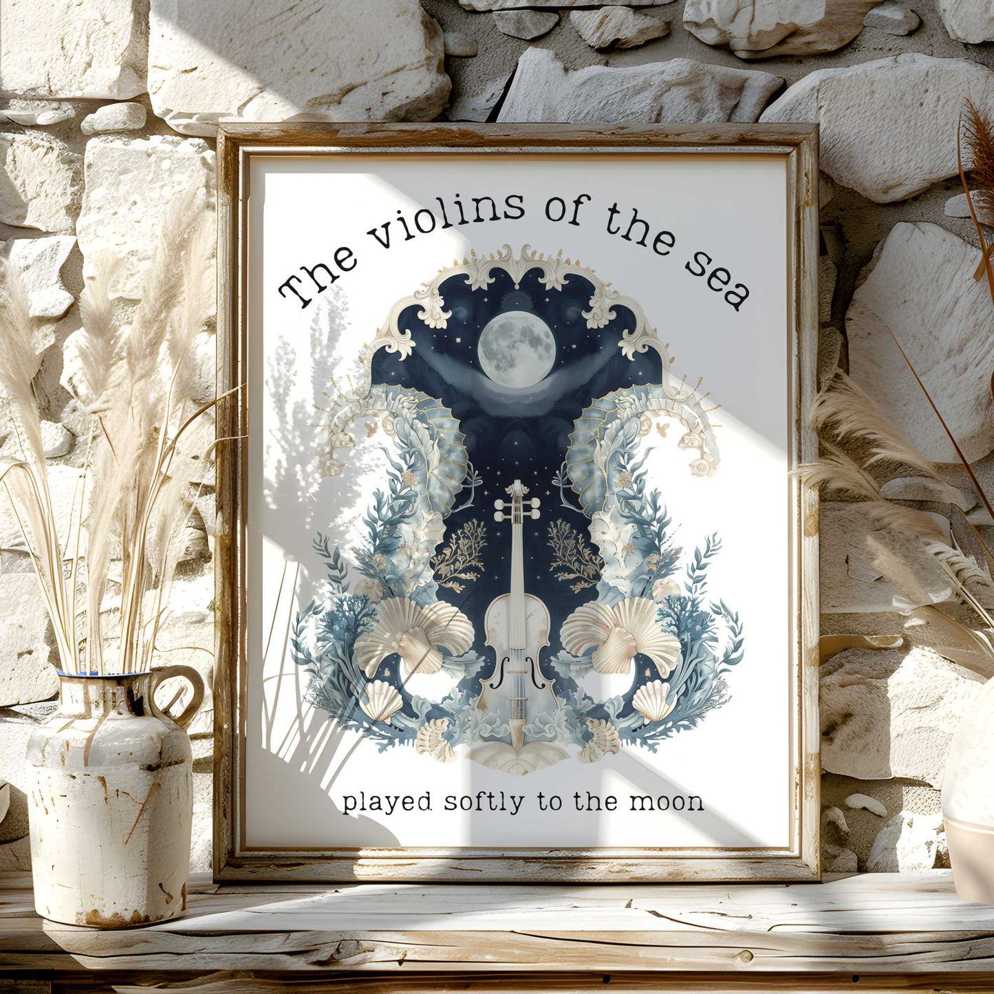 Poster 11″ x 14″ / Matte Design 270B - Art Print The Mystic Eden