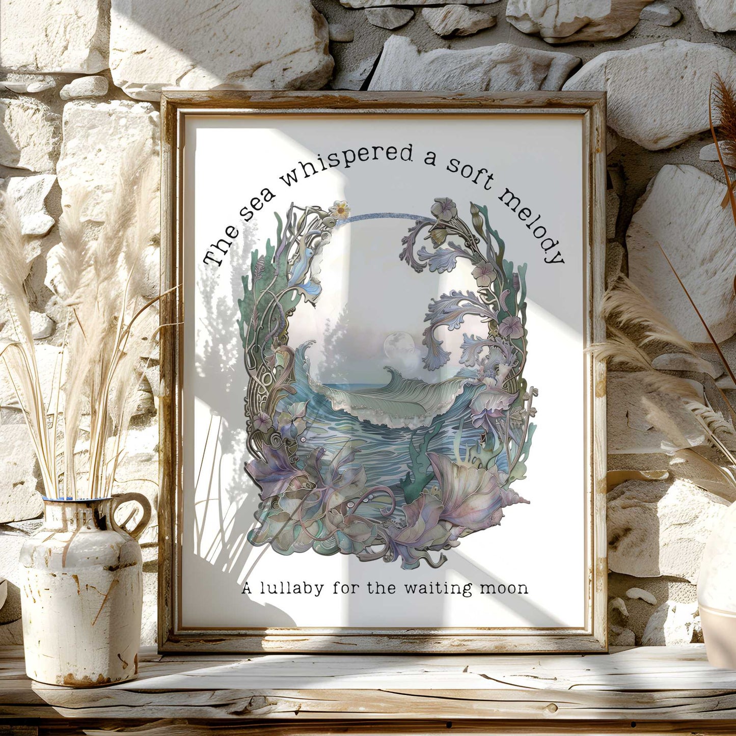 Art Prints 11″ x 14″ / Matte Design 271B - Art Print The Mystic Eden