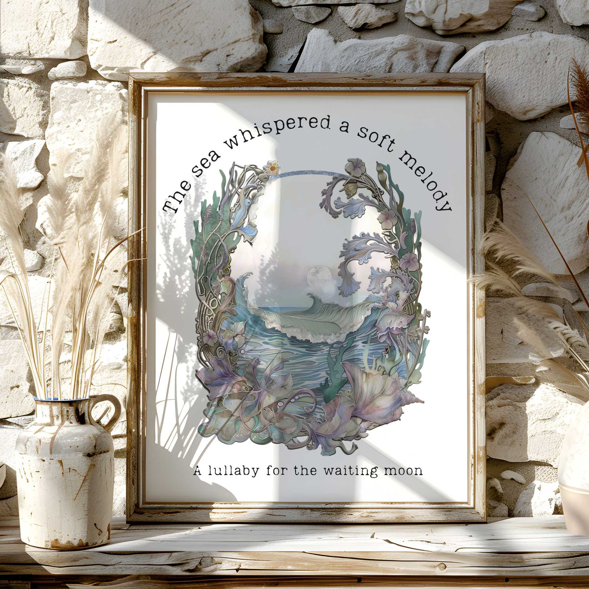 Art Prints 11″ x 14″ / Matte Design 271B - Art Print The Mystic Eden
