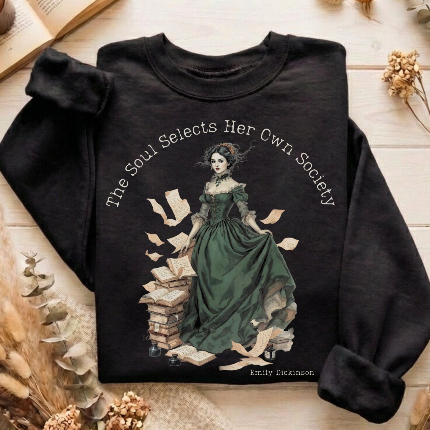 Sweatshirt Black / S Design 253 Crewneck Sweatshirt The Mystic Eden