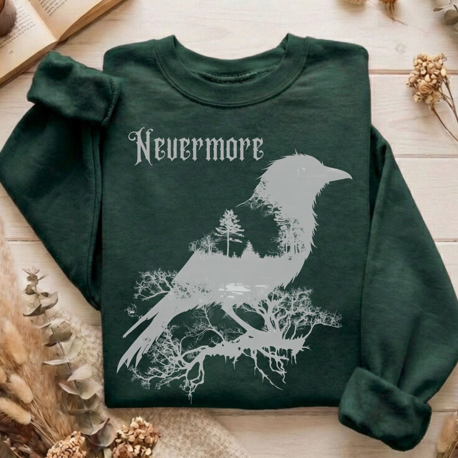 Sweatshirt Forest Green / S Design 72 Sweatshirt The Mystic Eden