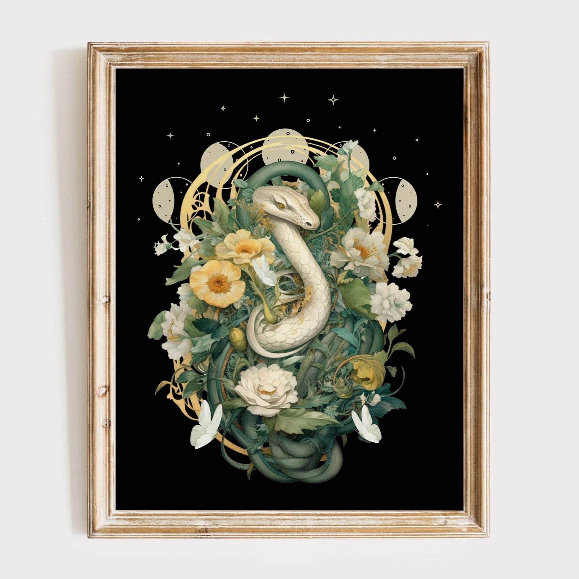 Poster 11″ x 14″ / Matte Design 45A - Art Print The Mystic Eden