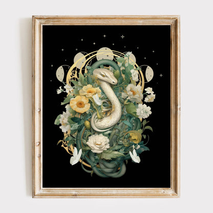 Poster 11″ x 14″ / Matte Design 45A - Art Print The Mystic Eden