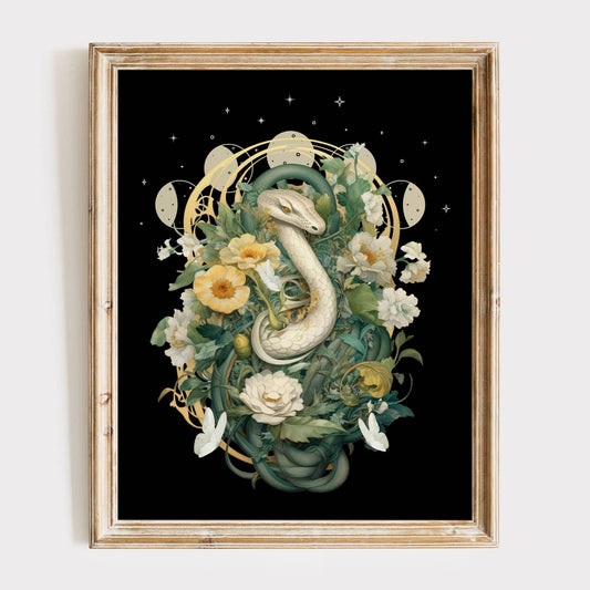 Poster 11″ x 14″ / Matte Design 45A - Art Print The Mystic Eden