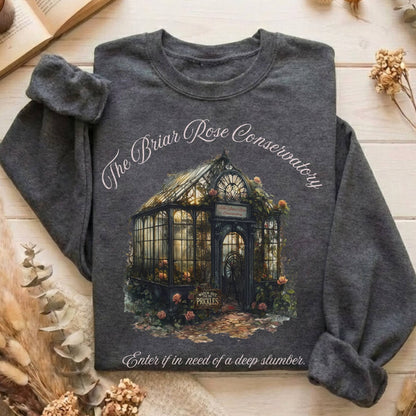Sweatshirt Dark Heather / S Design 179 Sweatshirt The Mystic Eden