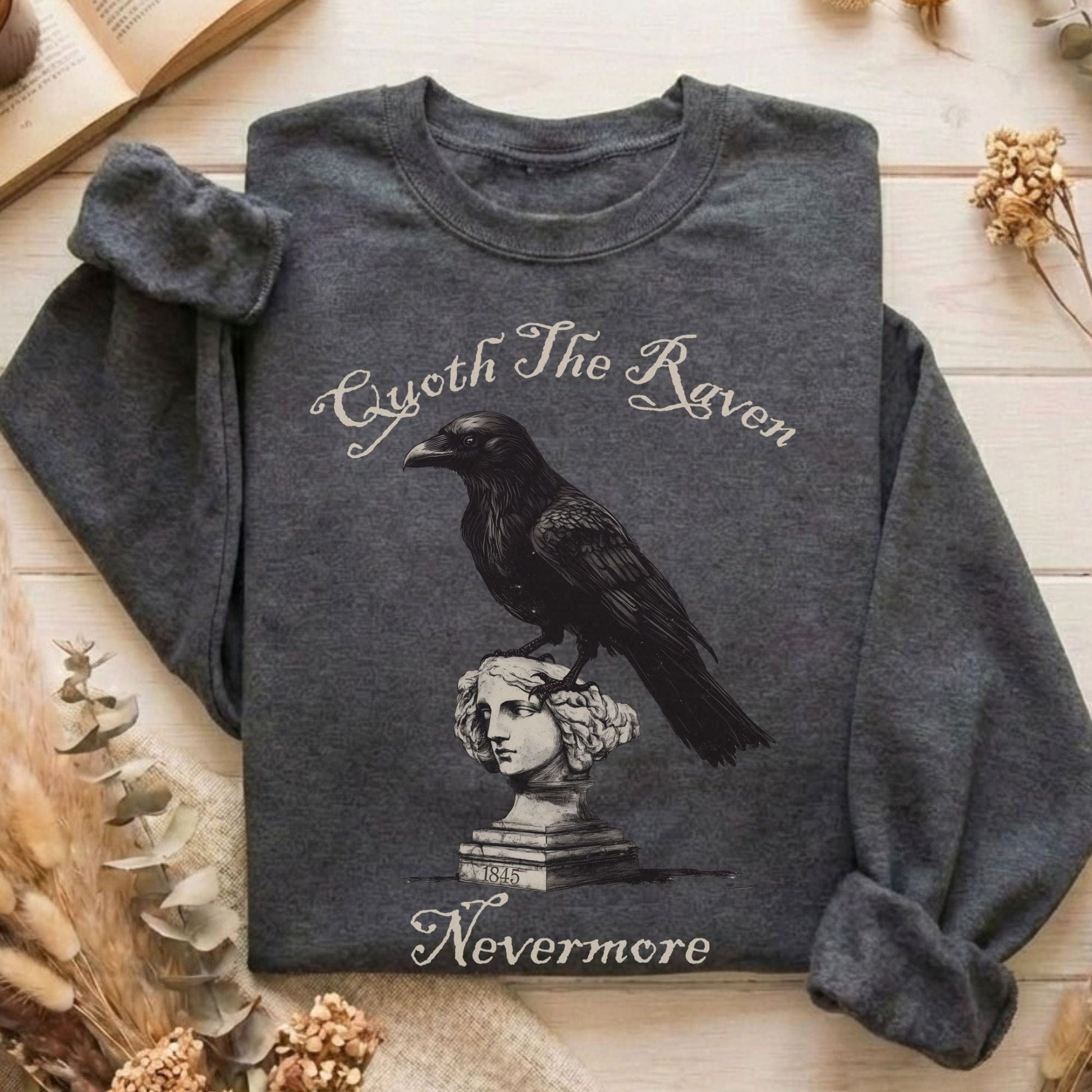 Sweatshirt Dark Heather / S Design 242 Crewneck Sweatshirt The Mystic Eden