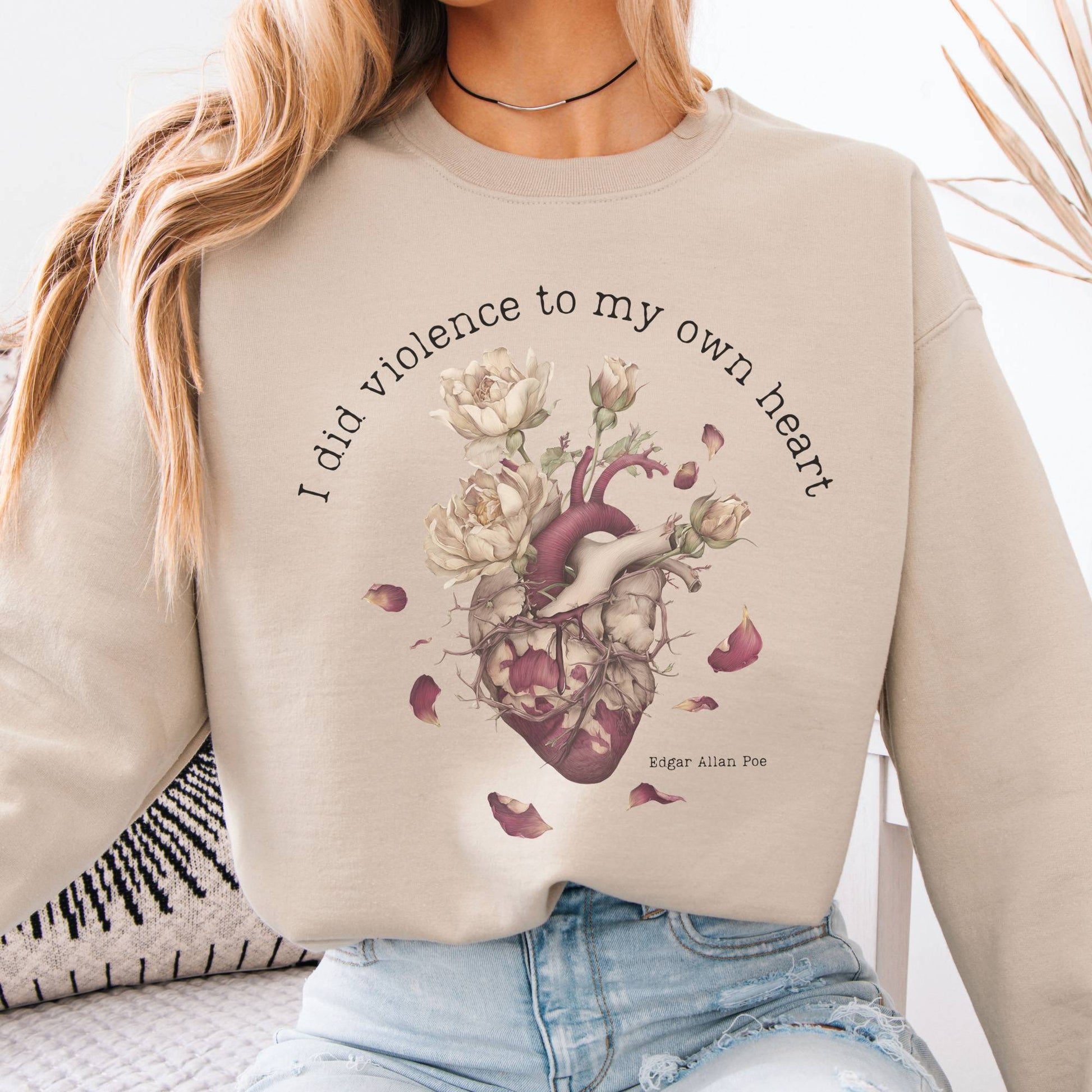 Sweatshirt Design 252 Crewneck Sweatshirt The Mystic Eden
