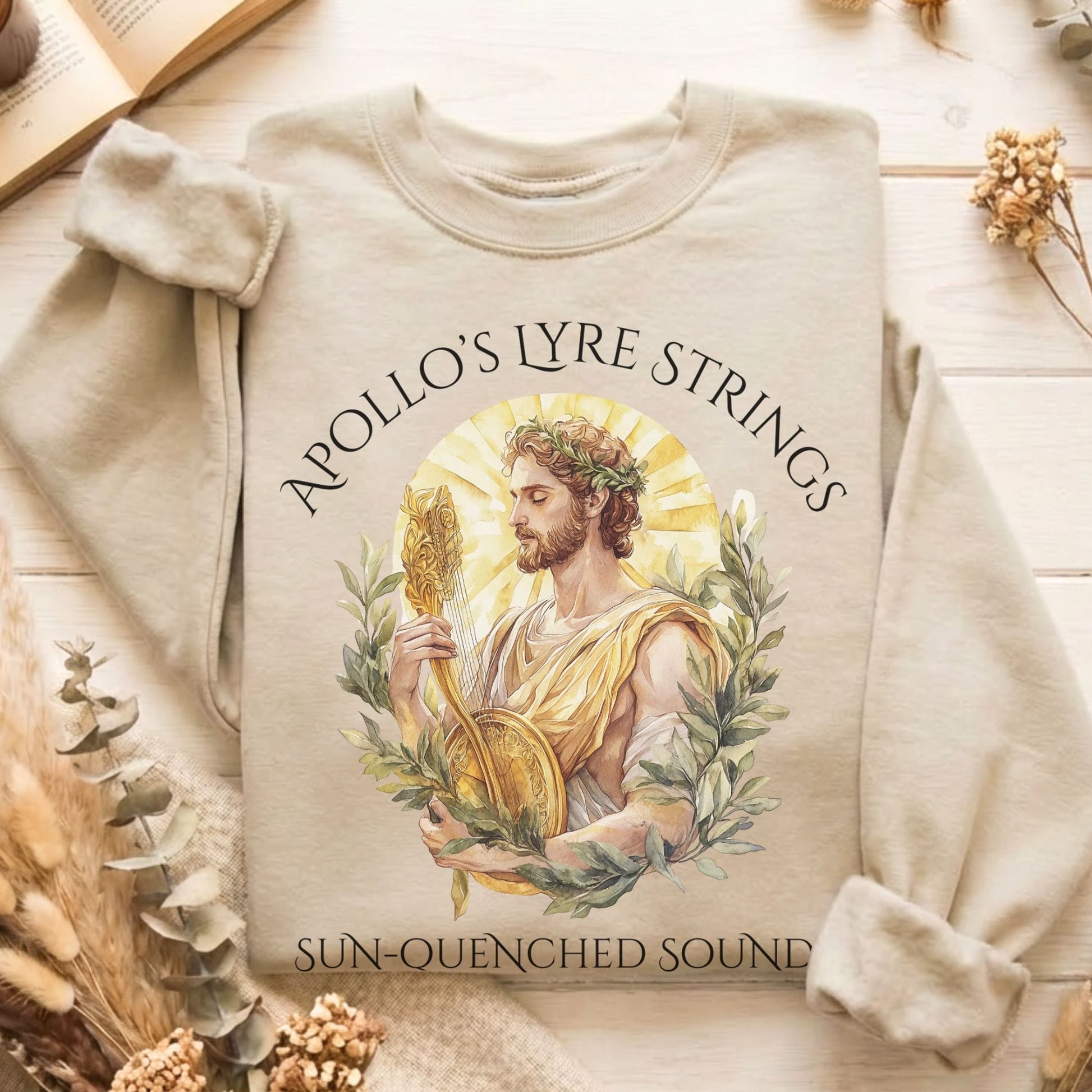 Sweatshirt Sand / S Design 100 Sweatshirt The Mystic Eden