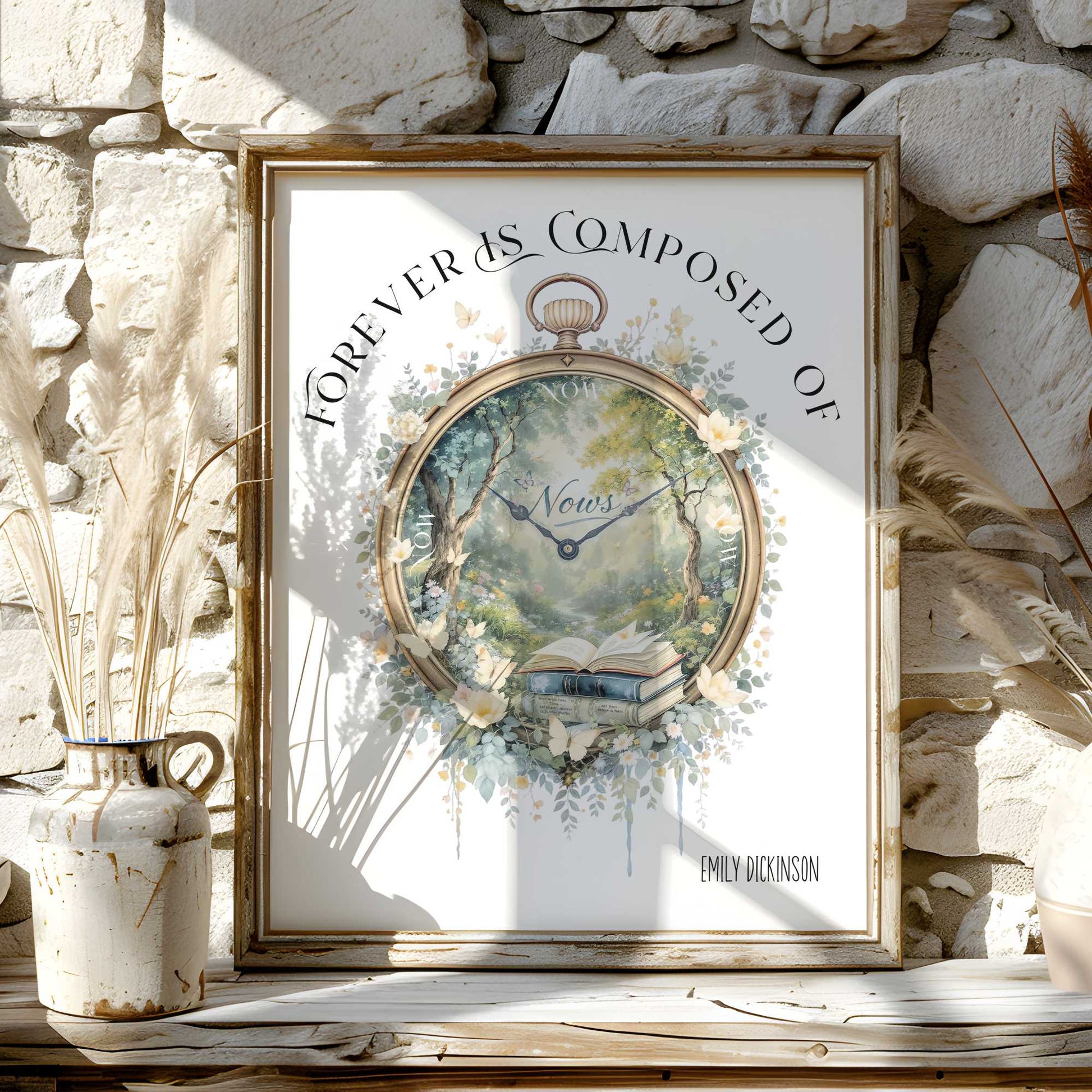 Poster 11″ x 14″ / Matte Design 240B - Art Print The Mystic Eden