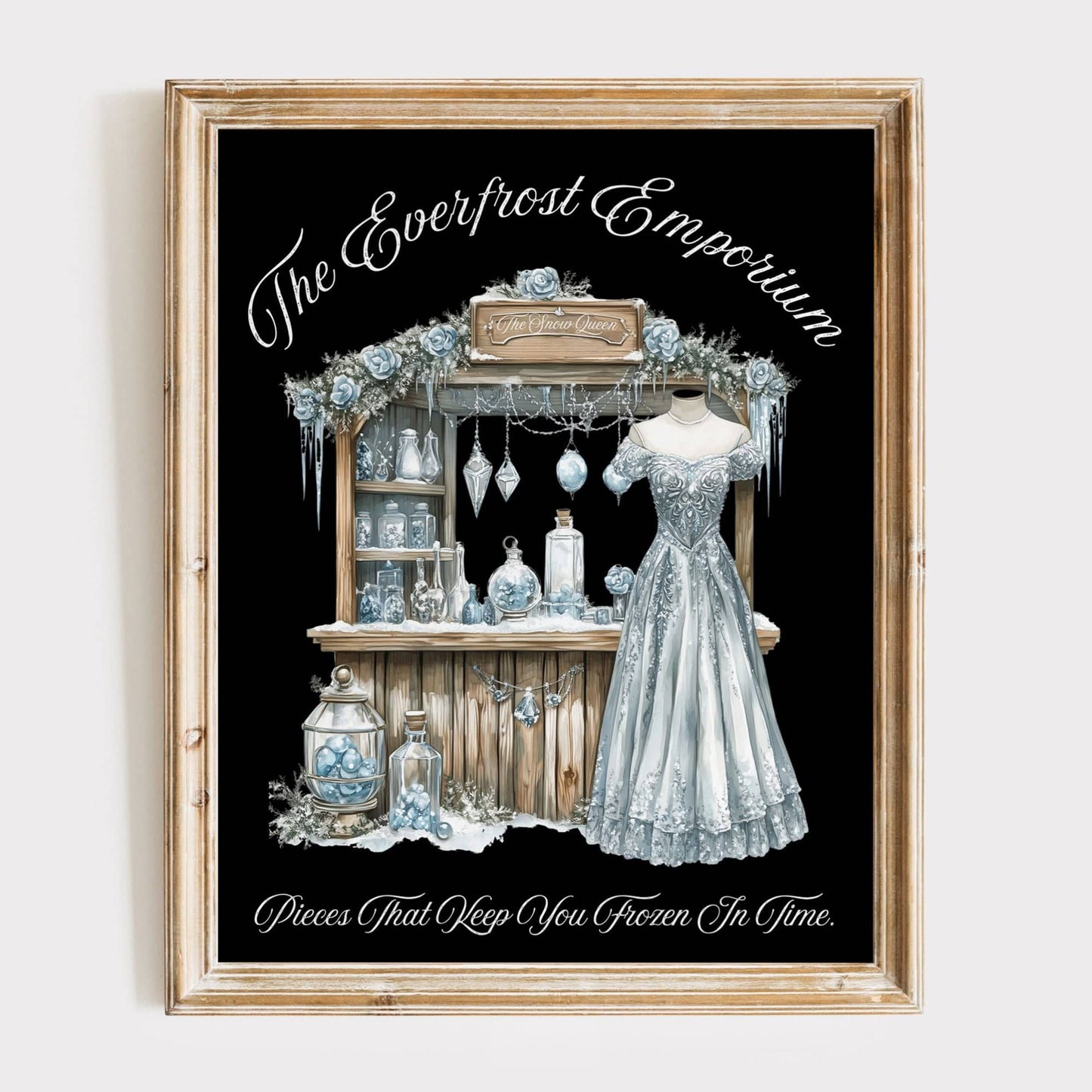 Art Prints 11″ x 14″ / Matte Design 176B - Art Print The Mystic Eden