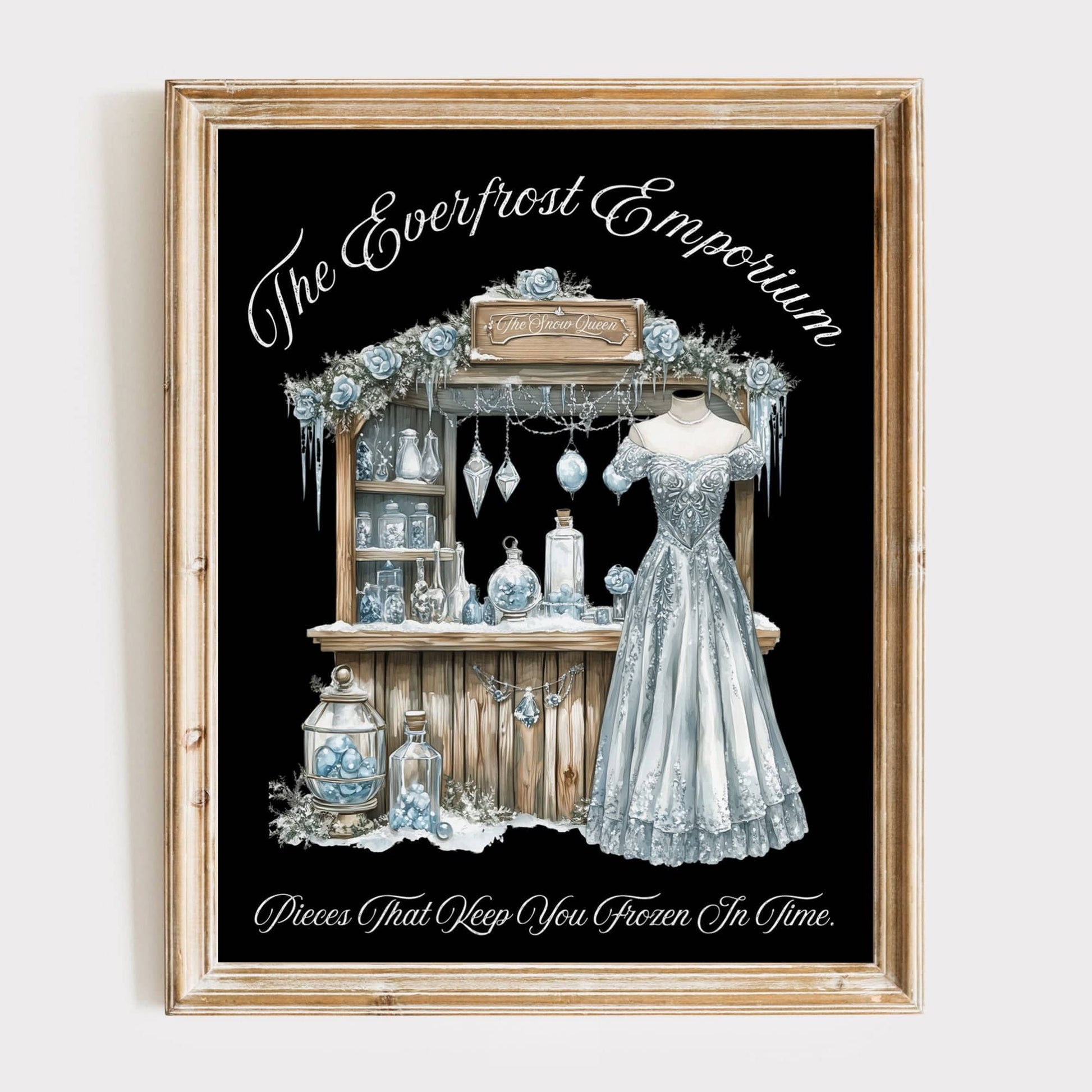Art Prints 11″ x 14″ / Matte Design 176B - Art Print The Mystic Eden
