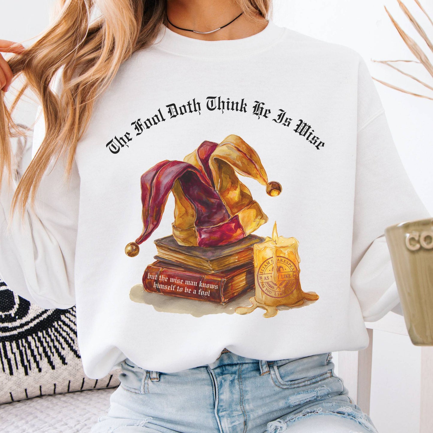 Sweatshirt Design 246 Crewneck Sweatshirt The Mystic Eden