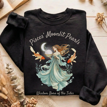 Sweatshirt Black / S Design 150 Sweatshirt The Mystic Eden