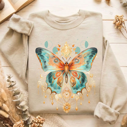 Sweatshirt Sand / S Design 46 Sweatshirt The Mystic Eden