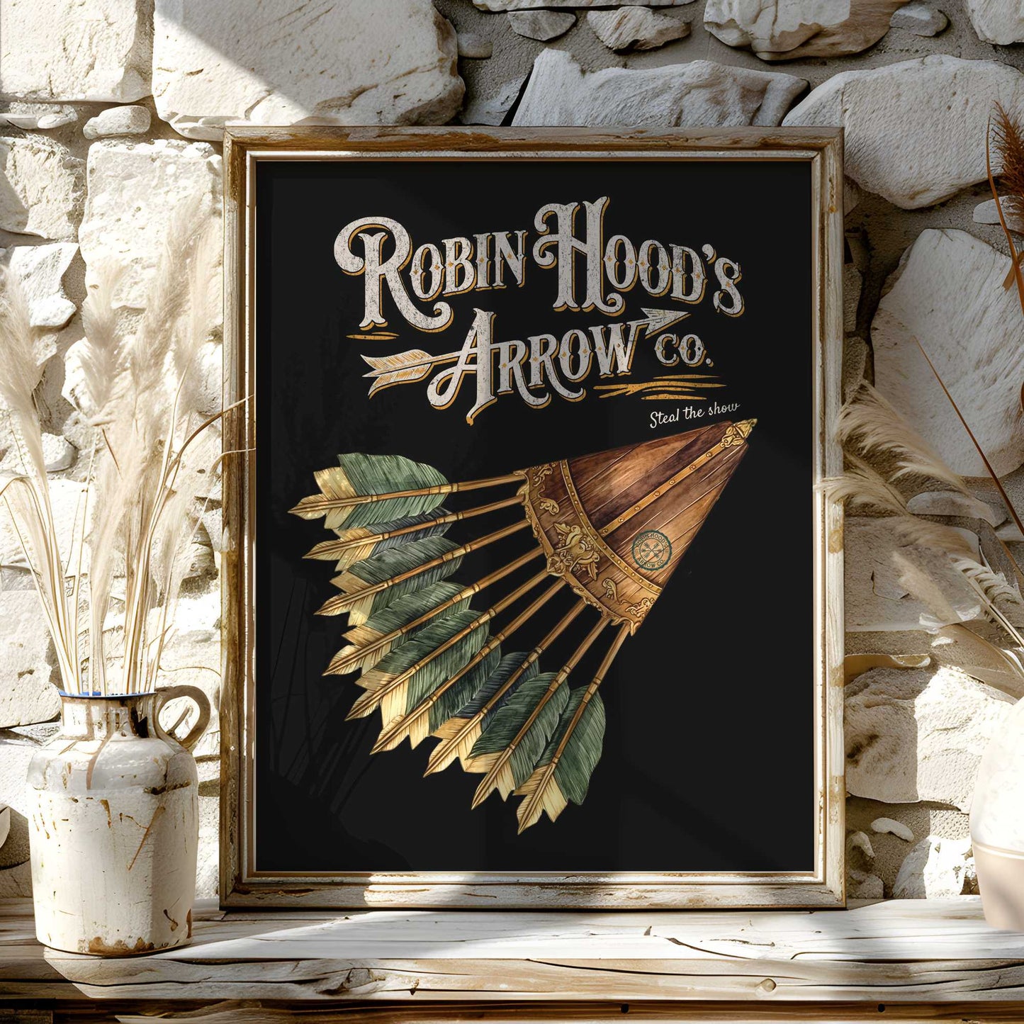 Poster 11″ x 14″ / Matte Design 127B - Art Print The Mystic Eden