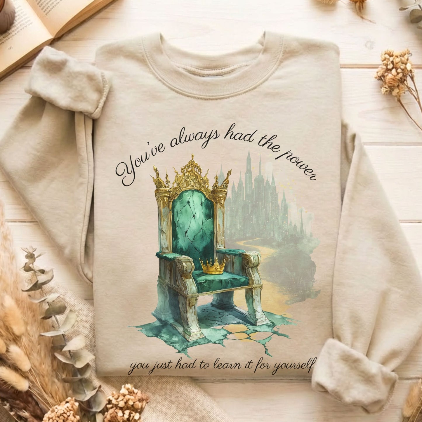 Sweatshirt Sand / S Design 175 Sweatshirt The Mystic Eden