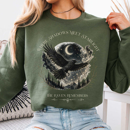 Sweatshirt Military Green / S Design 311 Crewneck Sweatshirt The Mystic Eden