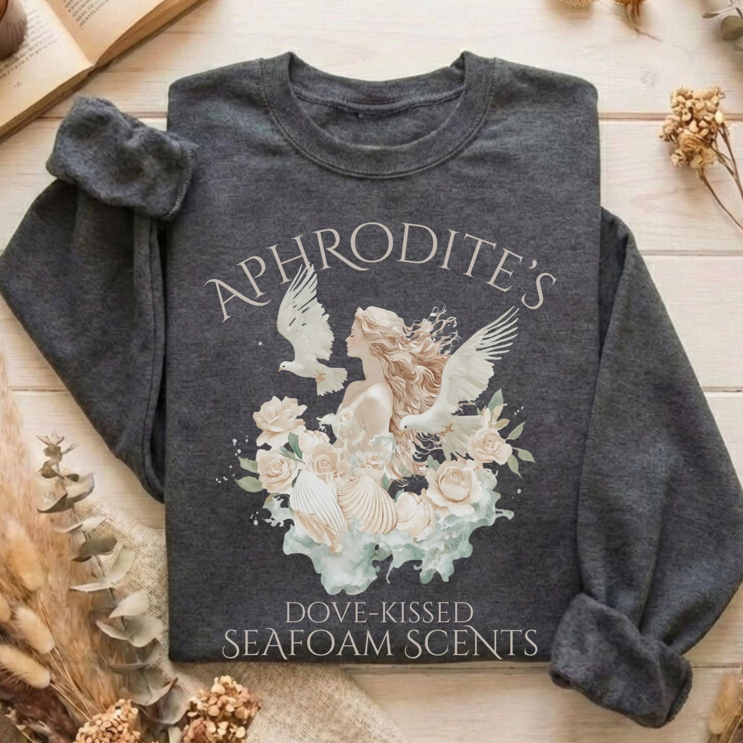 Sweatshirt Dark Heather / S Design 96 Sweatshirt The Mystic Eden