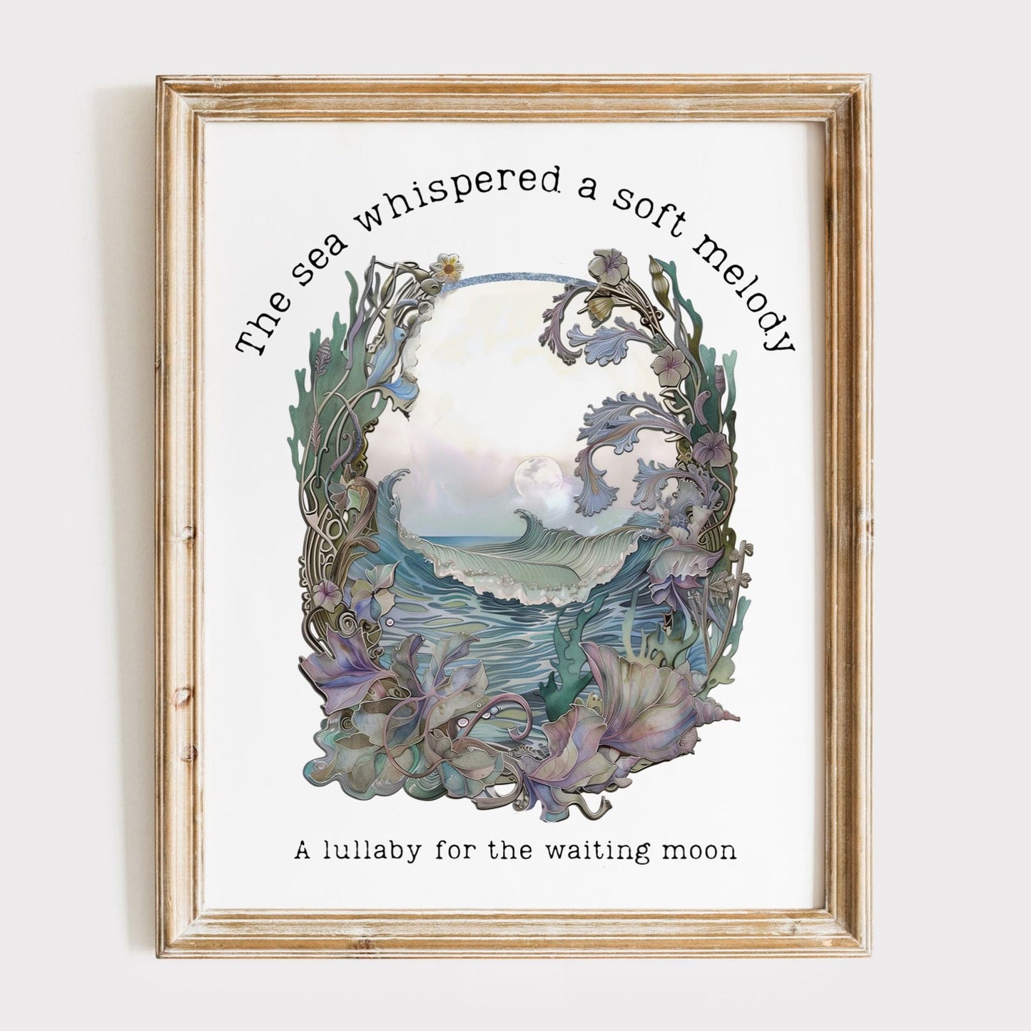 Art Prints 11″ x 14″ / Matte Design 271B - Art Print The Mystic Eden