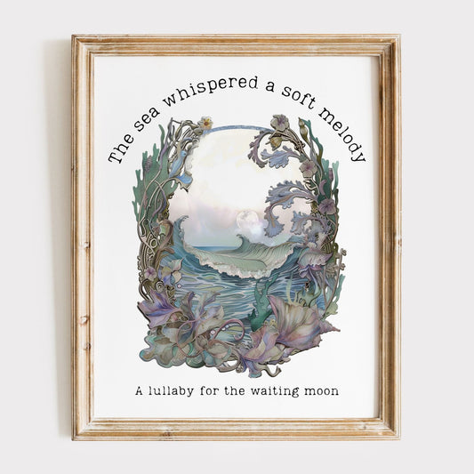 Art Prints 11″ x 14″ / Matte Design 271B - Art Print The Mystic Eden