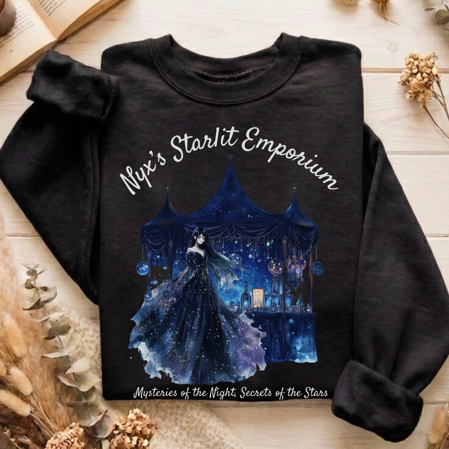 Sweatshirt Black / S Design 181 Sweatshirt The Mystic Eden