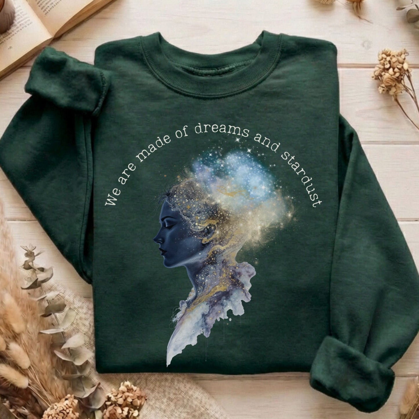 Sweatshirt Forest Green / S Design 248 Crewneck Sweatshirt The Mystic Eden