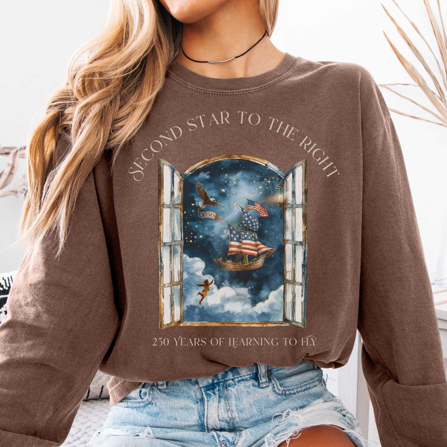 Long-sleeve Espresso / S Design 332 Long Sleeve The Mystic Eden